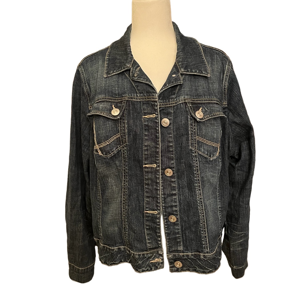 Lane Bryant Brand Jean Jacket Nwot Size 22
